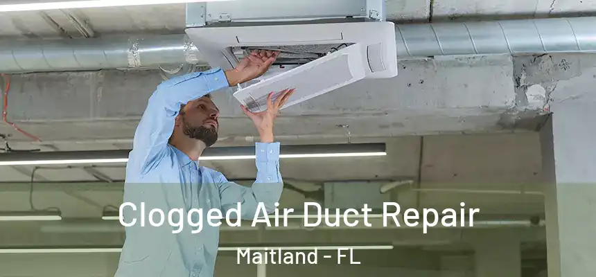 Clogged Air Duct Repair Maitland - FL